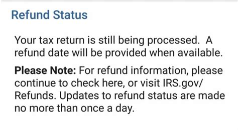 There are 3 processing stages for amended returns Received The IRS has received your amended return (Form 1040X) and it is being processed. . Your tax return is still being processed a refund date will be provided when available bars gone
